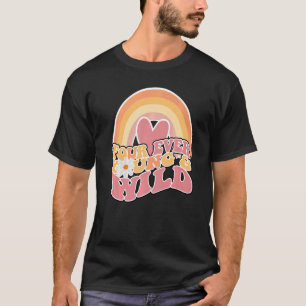 デイジー誕生日フォーエバーヤングとワイルドボホ4B Tシャツ