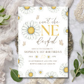 デイジー誕生日招待状、オンデルフルデイジー1st 招待状