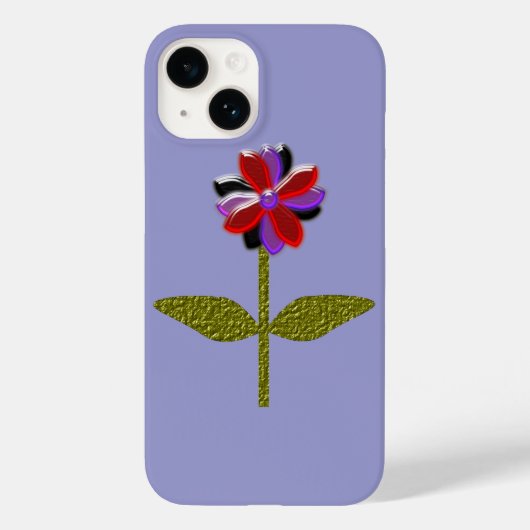 デイジー輝くプラスチック Case-Mate iPhoneケース (裏面)
