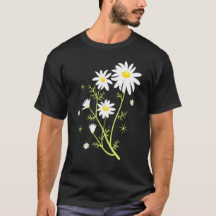 デイジー造花庭園植物フローラ Tシャツ
