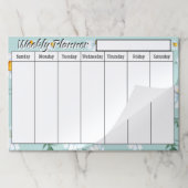 デイジー週間プランナーシート紙パッド ペーパーパッド (折り畳み)