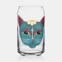 デイジー遊猫カード ガラス缶