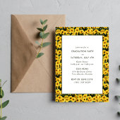 デイジー野草写真高校卒業 案内状