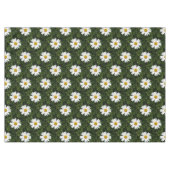 デイジー開花のシームレスなパターン+アイディア テーブルクロス (正面(横))