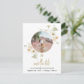 デイジー開花は日付の写真はがきを保存 案内ポストカード (スタンド正面)