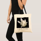 デイジー開花 トートバッグ (正面(商品))