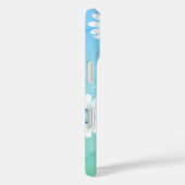 デイジー開花：ミニマル花柄 Case-Mate iPhoneケース (裏面 / 右)