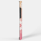 デイジー開花：ミニマル花柄 SAMSUNG GALAXYケース (右側面)