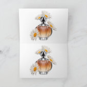 デイジー香水ボトル サンキューカード (内部)