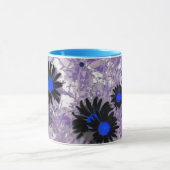 デイジー黒と青 マグカップ (中央)