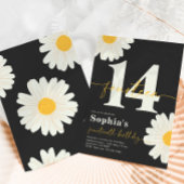 デイジー14番目の誕生日招待状 招待状