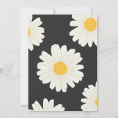デイジー15番目の誕生日招待状 招待状 (裏面)
