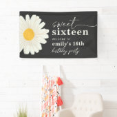 デイジー16th誕生日ウェルカムバナー 横断幕 (インサイチュ)