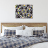 デイジー1 Glow Stretted Canvas Print キャンバスプリント (インサイチュ (寝室))