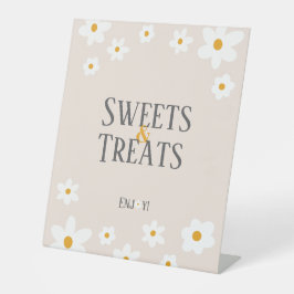 デイジー1thバースデースイーツ&トリートサイン 台座サイン