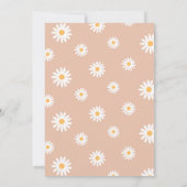 デイジー2グルーヴィボホ2nd誕生日招待状 招待状 (裏面)