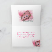 デイジー2453 whyrstbk -カスタマイズ任意の大事な行事 カード (内部)