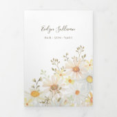 デイジー3折パンフレット 三つ折りカード (カバー)