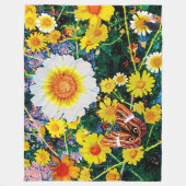 デイジー5月 フリースブランケット (正面)