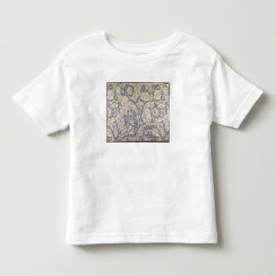 「デイジー」のデザイン(織物) トドラーTシャツ