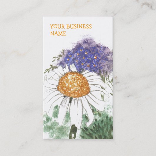 「デイジー」の名刺 名刺 (正面)