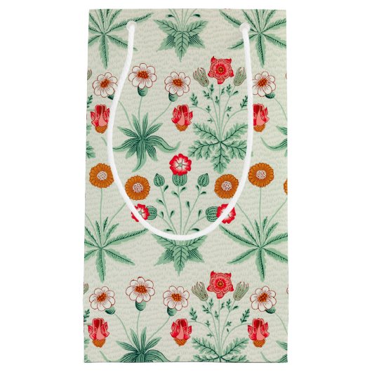 デイジー、ウィリアムモリススモール抱き枕 スモールペーパーバッグ (正面)