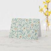 デイジー、ウィリアム・モリス カード (黄色い花)