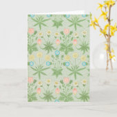 デイジー、ウィリアム・モリス カード (黄色い花)