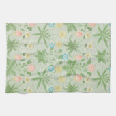 デイジー、ウィリアム・モリス キッチンタオル (横)