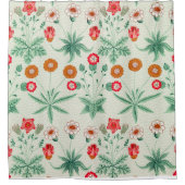 デイジー、ウィリアム・モリス シャワーカーテン (正面)