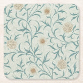 デイジー、ウィリアム・モリス スクエアペーパーコースター