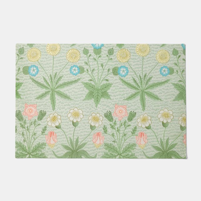 デイジー、ウィリアム・モリス ドアマット (正面)