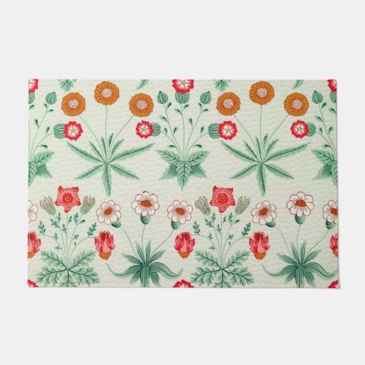 デイジー、ウィリアム・モリス ドアマット (正面)