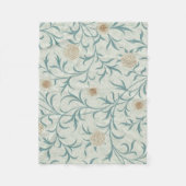 デイジー、ウィリアム・モリス フリースブランケット (正面)