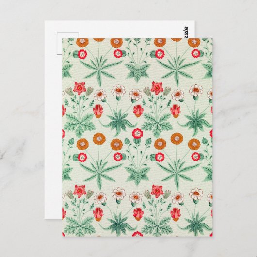 デイジー、ウィリアム・モリス ポストカード (正面/裏面)