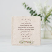 デイジー ウェディング エレガンス 招待状 (スタンド正面)