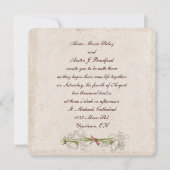 デイジー ウェディング エレガンス 招待状 (正面)