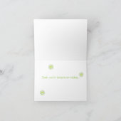 デイジー ウェディング/ サンクス サンキューカード (内部)