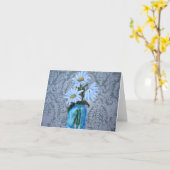 デイジー-オリジナルアートノートカード カード (黄色い花)