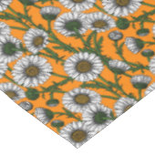デイジー（オレンジ） テーブルクロス (アングル)