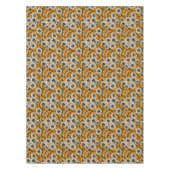 デイジー（オレンジ） テーブルクロス (正面)