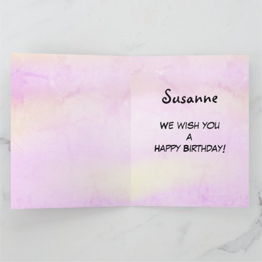 デイジー カード (内部)