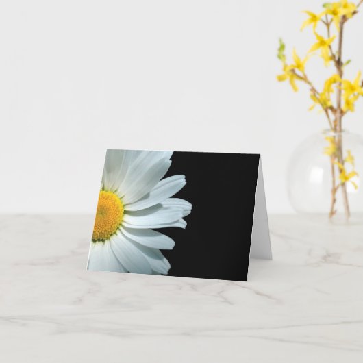 デイジー カード (黄色い花)