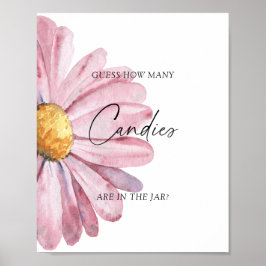 デイジー – キャンディーズの数を推測ポスター ポスター