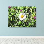 デイジー キャンバスプリント (インサイチュ (ウッドフロア))