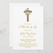 デイジー・クロス　ライフセレブレーション 招待状 (正面/裏面)