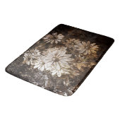 デイジー、グランジなセピア色 バスマット (アングル)