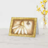 デイジー – グリーティングカード (黄色い花)