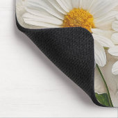 デイジー&コスモスオン動揺して紙 マウスパッド (コーナー)