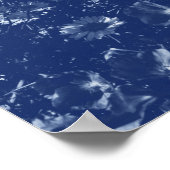 デイジー – シアノタイプ効果 ポスター (角)